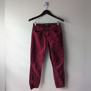 Lucky Brand Sofia Skinny Jeans Red Wine 27 / 4